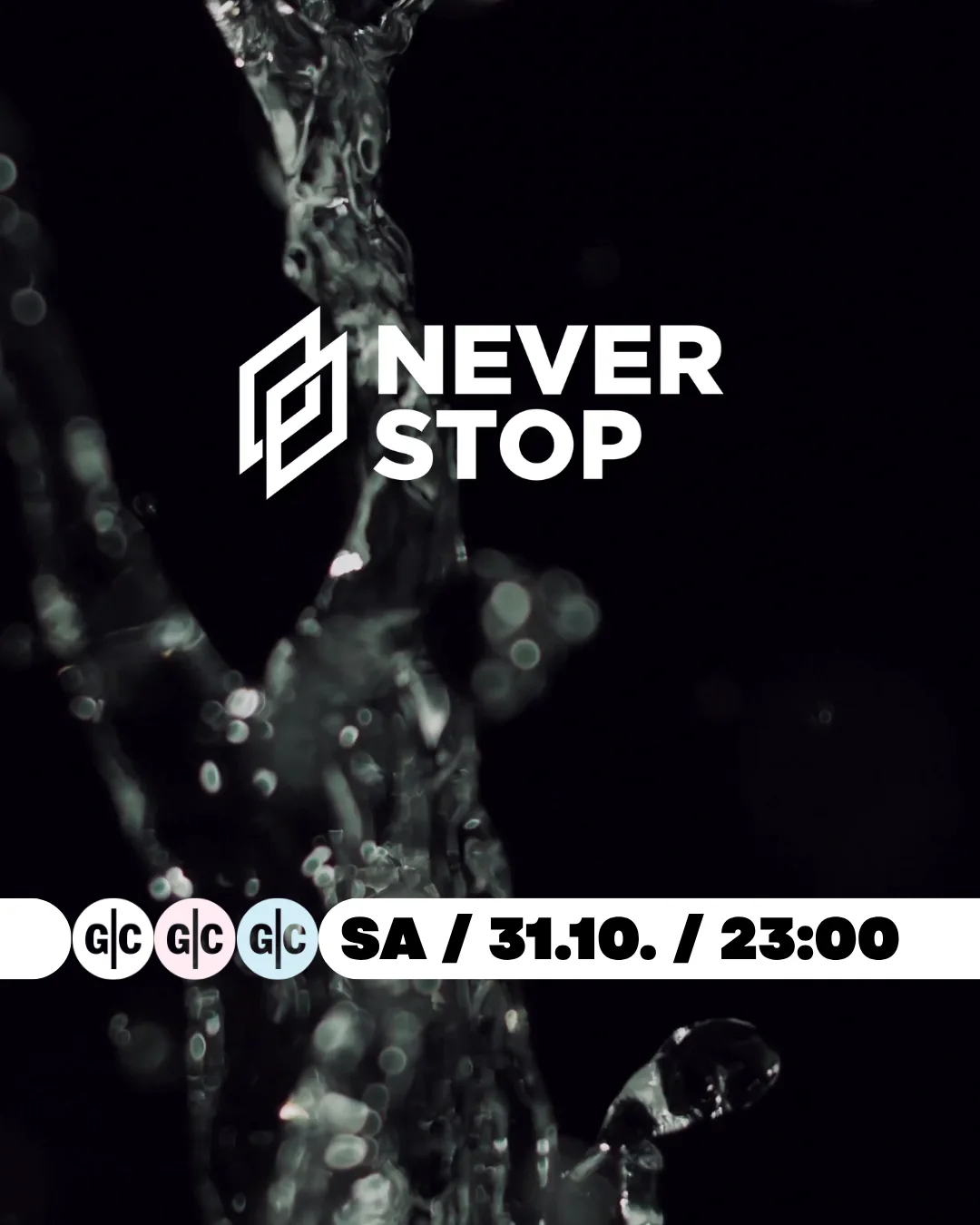 Artwork zu Never Stop w/ Fränk (Live)