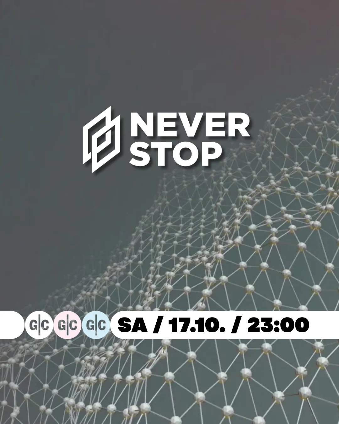 Artwork zu Never Stop w/ Stigmatique (Distillery)